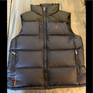 Packable down vest